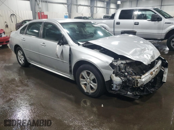 2014 Chevrolet Impala LS with VIN 2G1WA5E34E1173578, listed as a Copart auction lot 43171965 with 139,310 mi miles and Salvage Title. Bid and sale history available at DreamBid. Image 4.