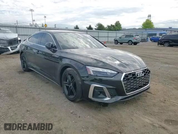 2021 Audi A5 Sportback S line Premium Plus with VIN WAUFACF54MA010958, listed as a Copart auction lot 64540933 with 28,402 mi miles. Bid and sale history available at carsss.com. Image 11.