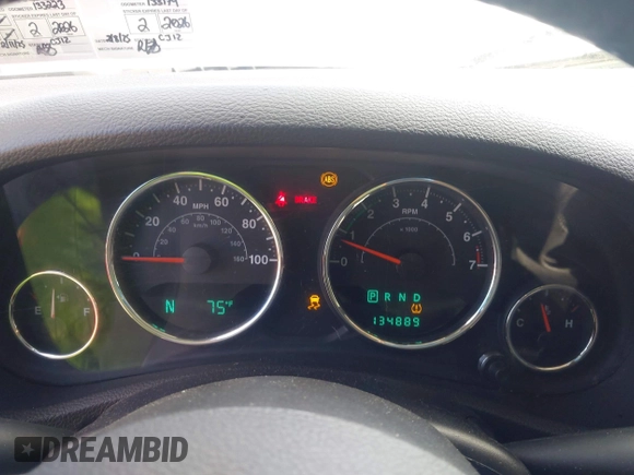 2014 Jeep Wrangler Unlimited Sport with VIN 1C4BJWDG6EL194359, listed as a IAAI auction lot 42182236 with 134,889 mi miles and . Bid and sale history available at DreamBid. Image 7.