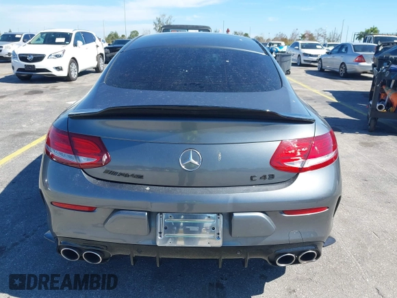 2017 Mercedes-Benz C 43 AMG with VIN WDDWJ6EBXHF471365, listed as a IAAI auction lot 41441957 with 80,322 mi miles and . Bid and sale history available at carsss.com. Image 17.