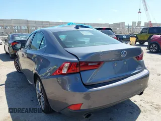 2015 Lexus IS 250 with VIN JTHBF1D25F5059886, listed as a IAAI auction lot 42527234 with 118,584 mi miles and . Bid and sale history available at DreamBid. Image 3.