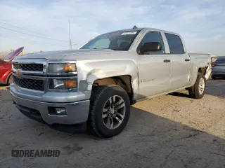 2014 Chevrolet Silverado 1500 LT with VIN 3GCUKREC4EG111740, listed as a Copart auction lot 47727325 with 163,974 mi miles and Clean Title. Bid and sale history available at DreamBid. Image 1.
