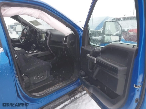 2015 Ford F-150 XLT w/HD Payload Pkg with VIN 1FTFW1EGXFKE05722, listed as a IAAI auction lot 41575776 with 1 mi miles. Bid and sale history available at carsss.com. Image 5.