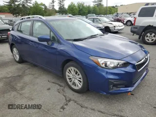 2018 Subaru Impreza Premium with VIN 4S3GTAD66J3722745, listed as a Copart auction lot 57894185 with 63,571 mi miles and Salvage title. Bid and sale history available at DreamBid. Image 4.