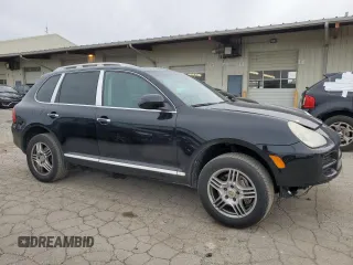 2006 Porsche Cayenne S with VIN WP1AB29P06LA61400, listed as a Copart auction lot 68740564 with 129,491 mi miles and Salvage Title. Bid and sale history available at carsss.com. Image 4.
