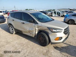 2018 Ford Escape S with VIN 1FMCU0F73JUA30332, listed as a Copart auction lot 56259075 with 62,506 mi miles and Salvage title. Bid and sale history available at DreamBid. Image 4.