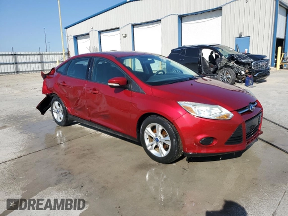 2013 Ford Focus SE with VIN 1FADP3F25DL350130, listed as a Copart auction lot 51757255 with 135,178 mi miles and Salvage title. Bid and sale history available at DreamBid. Image 4.