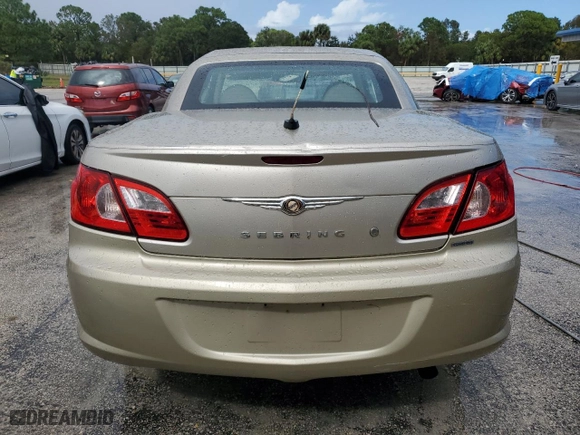 2008 Chrysler Sebring Touring with VIN 1C3LC55R68N124950, listed as a Copart auction lot 76891804 with 114,871 mi miles and Salvage Title. Bid and sale history available at carsss.com. Image 6.