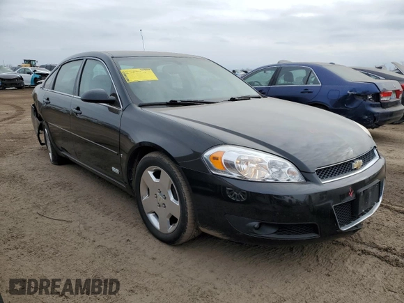2006 Chevrolet Impala SS with VIN 2G1WD58C769113395, listed as a Copart auction lot 44768115 with 26,020 mi miles and Salvage Title. Bid and sale history available at DreamBid. Image 4.