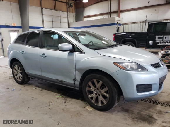 2009 Mazda CX-7 Grand Touring with VIN JM3ER293490223537, listed as a Copart auction lot 85954824 with 158,271 mi miles and Salvage Title. Bid and sale history available at carsss.com. Image 4.