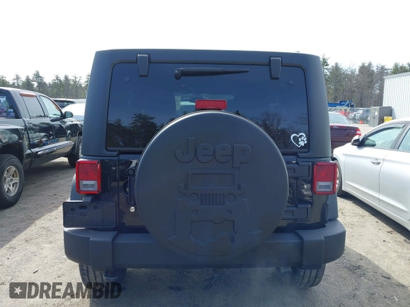 2017 Jeep Wrangler Unlimited Sport with VIN 1C4BJWDG4HL538582, listed as a IAAI auction lot 41921436 with 32,006 mi miles. Bid and sale history available at carsss.com. Image 17.