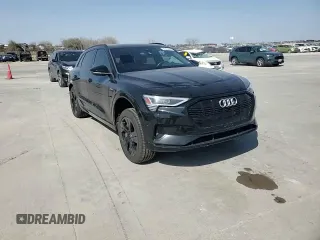 2022 Audi e-tron Premium with VIN WA1AAAGE7NB027856, listed as a Copart auction lot 49494955 with 53,947 mi miles and Salvage Title. Bid and sale history available at DreamBid. Image 12.