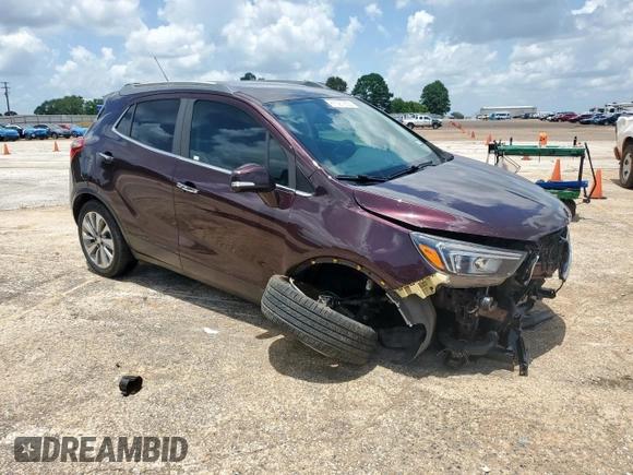 2017 Buick Encore Preferred with VIN KL4CJASB1HB064766, listed as a Copart auction lot 61587855 with 99,270 mi miles and Salvage title. Bid and sale history available at DreamBid. Image 4.