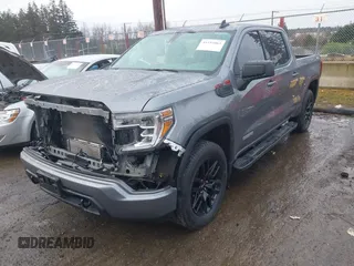 2022 GMC Sierra 1500 Limited Elevation with VIN 3GTP9CEK5NG143707, listed as a IAAI auction lot 41593865 with 27,778 mi miles. Bid and sale history available at carsss.com. Image 2.