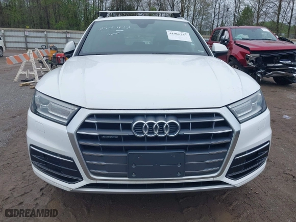 2018 Audi Q5 Premium with VIN WA1ANAFY8J2024488, listed as a IAAI auction lot 41966257 with 110,349 mi miles. Bid and sale history available at carsss.com. Image 11.