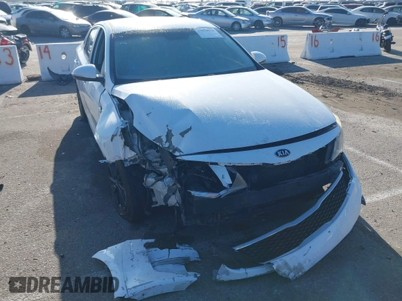 2016 Kia Optima LX with VIN 5XXGT4L33GG014082, listed as a IAAI auction lot 41870030 with 137,849 mi miles and . Bid and sale history available at DreamBid. Image 1.
