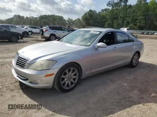 2007 Mercedes-Benz S 550 with VIN WDDNG71X17A127680, listed as a Copart auction lot 61382985 with 268,493 mi miles and Salvage title. Bid and sale history available at DreamBid. Image 1.