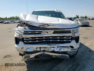 2023 Chevrolet Silverado 1500 LTZ with VIN 1GCUDGE86PZ318398, listed as a Copart auction lot 76702434 with 17,494 mi miles and Salvage Title. Bid and sale history available at carsss.com. Image 11.