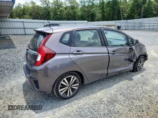 2016 Honda Fit EX with VIN JHMGK5H79GX038169, listed as a Copart auction lot 59923615 with 282,625 mi miles and Salvage title. Bid and sale history available at DreamBid. Image 3.