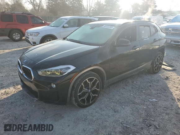 2018 BMW X2 xDrive28i with VIN WBXYJ5C32JEF70207, listed as a Copart auction lot 48333255 with 68,162 mi miles and Clean Title. Bid and sale history available at carsss.com. Image 1.