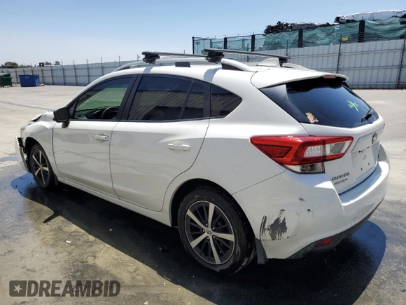 2019 Subaru Impreza Premium with VIN 4S3GTAC63K3726044, listed as a Copart auction lot 61759975 with 114,403 mi miles and Clean title. Bid and sale history available at DreamBid. Image 2.