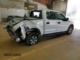 2015 Ford F-150 XLT with VIN 1FTEW1EP8FFB89356, listed as a Copart auction lot 41857725 with 187,576 mi miles and Salvage Title. Bid and sale history available at carsss.com. Image 3.