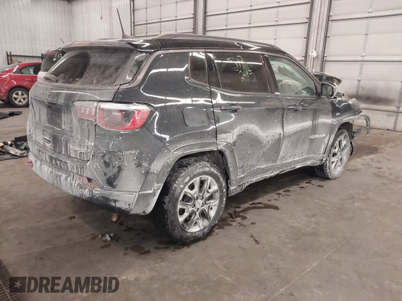 2018 Jeep Compass Trailhawk with VIN 3C4NJDDB2JT211775, listed as a IAAI auction lot 41610112 with 99,238 mi miles and . Bid and sale history available at DreamBid. Image 4.