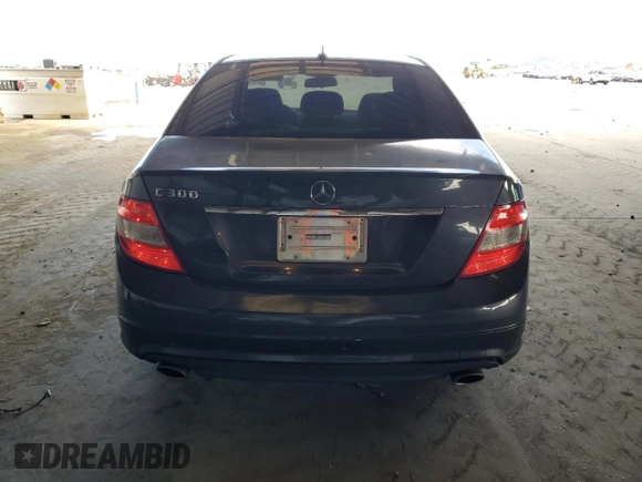 2010 Mercedes-Benz C 300 Sport with VIN WDDGF5EB8AR122824, listed as a Copart auction lot 64287005 with 117,892 mi miles and Salvage title. Bid and sale history available at DreamBid. Image 6.