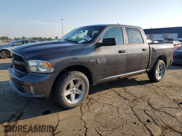 2015 Ram 1500 Express with VIN 1C6RR7KT9FS586344, listed as a Copart auction lot 64035995 with 185,834 mi miles and Clean title. Bid and sale history available at DreamBid. Image 1.