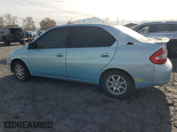 2002 Toyota Prius with VIN JT2BK18U420065963, listed as a Copart auction lot 85844184 with 213,315 mi miles and Clean Title. Bid and sale history available at carsss.com. Image 2.