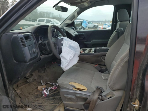 2015 Chevrolet Silverado 1500 Work Truck with VIN 1GCNCPEH0FZ313638, listed as a Copart auction lot 45659565 with 143,760 mi miles and Salvage Title. Bid and sale history available at carsss.com. Image 7.
