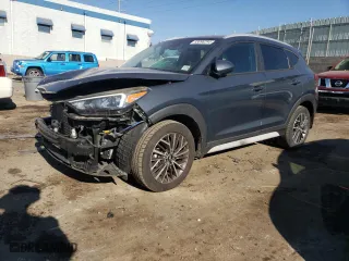 2020 Hyundai Tucson Ultimate with VIN KM8J33AL2LU137858, listed as a Copart auction lot 83096294 with 122,809 mi miles and Salvage Title. Bid and sale history available at carsss.com. Image 1.