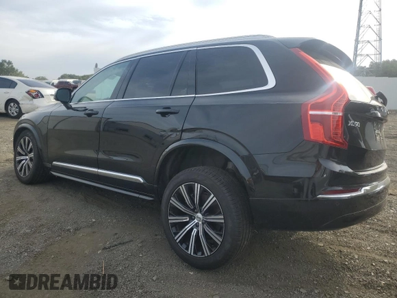 2024 Volvo XC90 Core Bright Theme with VIN YV4L12PK8R1193547, listed as a Copart auction lot 72355454 with 5,485 mi miles and Salvage Title. Bid and sale history available at carsss.com. Image 2.