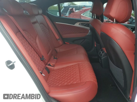 2023 Genesis G70 3.3T with VIN KMTG54TE9PU104764, listed as a Copart auction lot 66614024 with 36,983 mi miles and Salvage Title. Bid and sale history available at carsss.com. Image 10.
