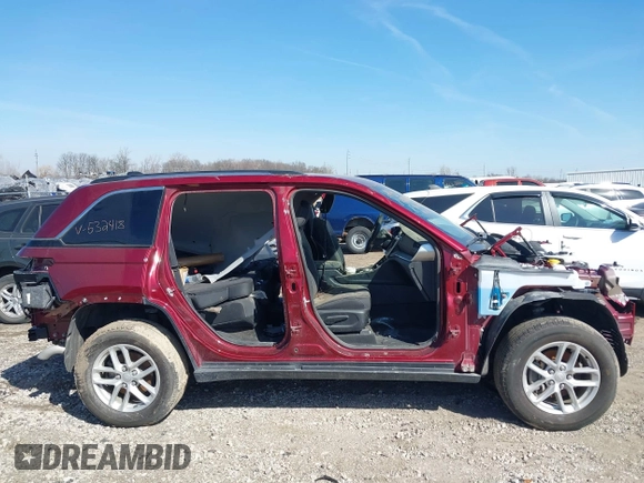 2023 Jeep Grand Cherokee Laredo with VIN 1C4RJHAG9PC532418, listed as a IAAI auction lot 41769198 with Not provided miles and . Bid and sale history available at DreamBid. Image 12.