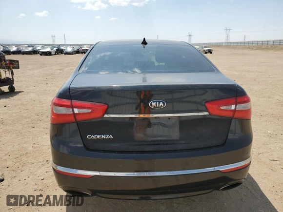 2015 Kia Cadenza Premium with VIN KNALN4D75F5174426, listed as a Copart auction lot 65013104 with 204,459 mi miles and Clean Title. Bid and sale history available at carsss.com. Image 6.