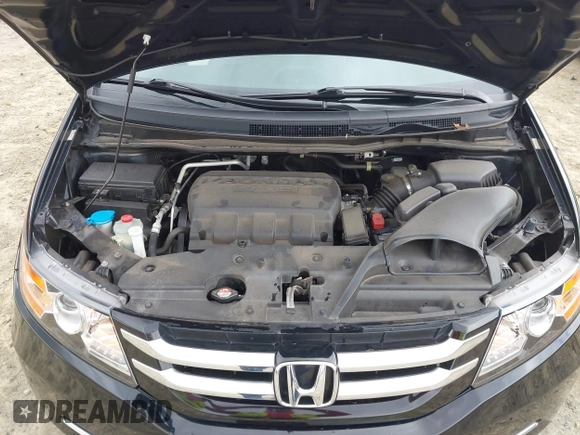2016 Honda Odyssey EX-L with VIN 5FNRL5H64GB165341, listed as a IAAI auction lot 41728724 with 93,611 mi miles. Bid and sale history available at carsss.com. Image 10.