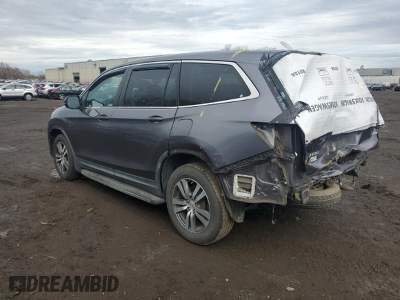 2018 Honda Pilot EX-L with VIN 5FNYF6H59JB008024, listed as a Copart auction lot 51044375 with Not Provided miles and Salvage Title. Bid and sale history available at carsss.com. Image 2.