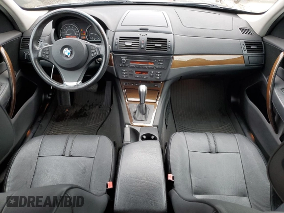 2009 BMW X3 xDrive30i with VIN WBXPC934X9WJ26260, listed as a Copart auction lot 50270245 with 80,312 mi miles and Salvage Title. Bid and sale history available at carsss.com. Image 8.
