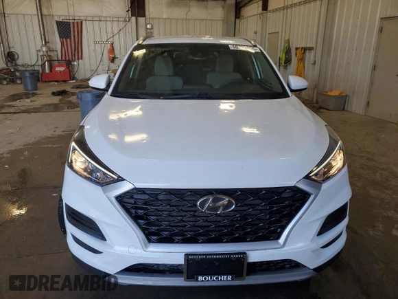 2021 Hyundai Tucson Ultimate with VIN KM8J3CAL4MU334306, listed as a Copart auction lot 60738355 with 43,355 mi miles and Salvage title. Bid and sale history available at DreamBid. Image 5.