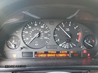 1997 BMW 5 Series 540iA with VIN WBADE6329VBW51459, listed as a Copart auction lot 44102845 with 122,733 mi miles and Clean Title. Bid and sale history available at carsss.com. Image 9.