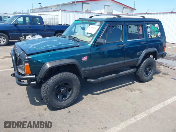 1995 Jeep Cherokee Sport with VIN 1J4FJ68S7SL631078, listed as a IAAI auction lot 42408148 with 190,765 mi miles and . Bid and sale history available at DreamBid. Image 2.