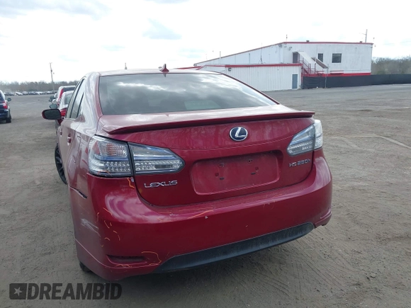 2010 Lexus HS 250h z VIN JTHBB1BA2A2037800, wystawiony jako IAAI lot #41917292 z przebiegiem Nie podano mil oraz . Historia ofert i sprzedaży dostępna na DreamBid. Obrazek 16.