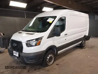 2023 Ford Transit Cargo with VIN 1FTBR1C86PKB37075, listed as a IAAI auction lot 41856721 with 20,540 mi miles. Bid and sale history available at carsss.com. Image 18.