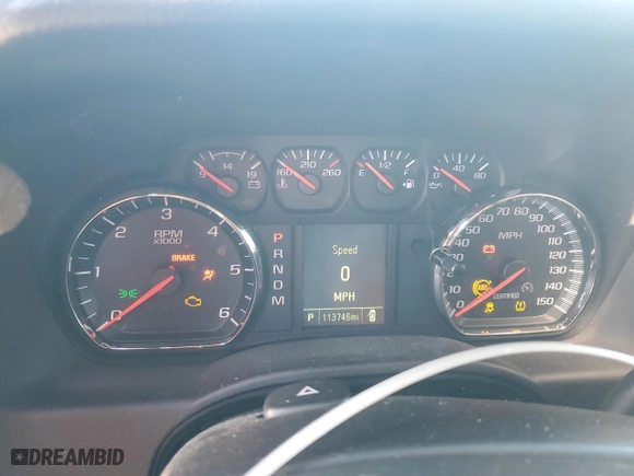 2016 Chevrolet Tahoe Commercial with VIN 1GNLCDEC1GR291328, listed as a Copart auction lot 87735875 with 113,746 mi miles and Salvage Title. Bid and sale history available at carsss.com. Image 9.