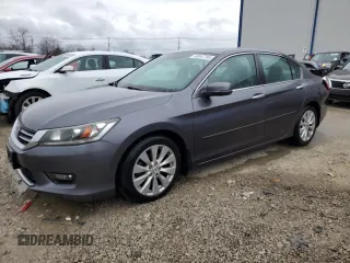 2014 Honda Accord Sedan EX-L with VIN 1HGCR2F86EA027105, listed as a Copart auction lot 48947785 with 110,850 mi miles and Salvage Title. Bid and sale history available at carsss.com. Image 1.