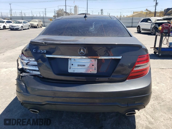 2013 Mercedes-Benz C 350 with VIN WDDGJ5HB4DF958498, listed as a Copart auction lot 68553554 with 73,611 mi miles and Salvage Title. Bid and sale history available at carsss.com. Image 6.