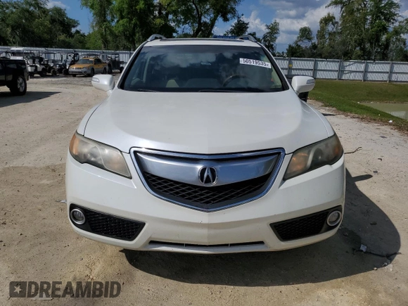 2014 Acura RDX Tech Pkg with VIN 5J8TB4H56EL020761, listed as a Copart auction lot 50519535 with 161,277 mi miles and Salvage Title. Bid and sale history available at carsss.com. Image 5.