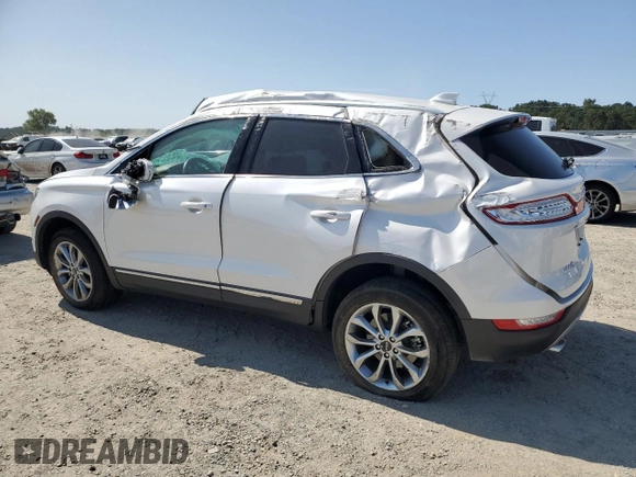 2019 Lincoln MKC Select with VIN 5LMCJ2C99KUL02603, listed as a Copart auction lot 60930025 with 70,157 mi miles and Non repairable. Bid and sale history available at DreamBid. Image 2.