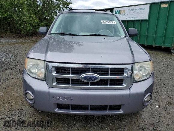 2008 Ford Escape XLT с VIN 1FMCU03198KB59102, выставлен на аукционе Copart как лот 57162355 с пробегом 171 937 миль миль и Чистый • Clean title. История ставок и продаж доступна на DreamBid. Изображение 5.